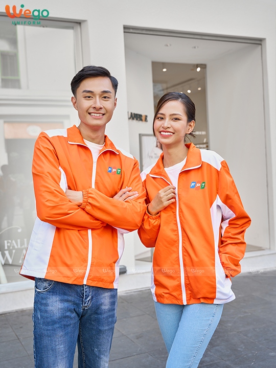 Đồng phục áo gió Wego AG005