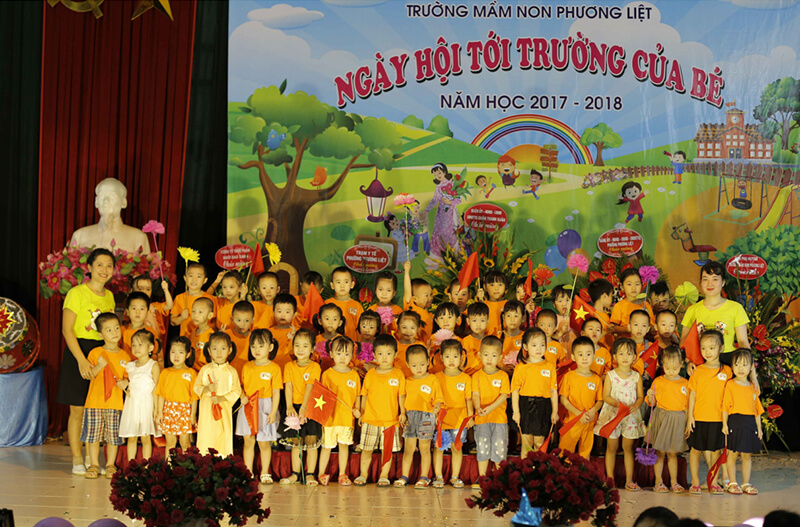 Áo phông đồng phục Mầm Non Phương Liệt