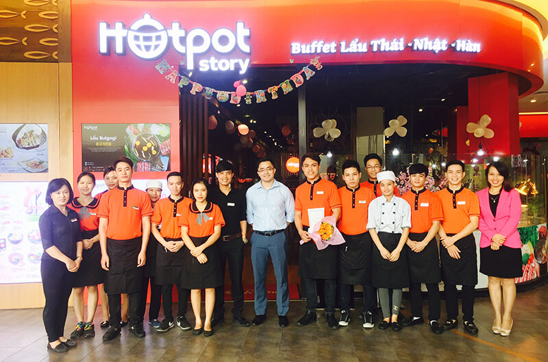 Áo phông đồng phục nhà HotPot story