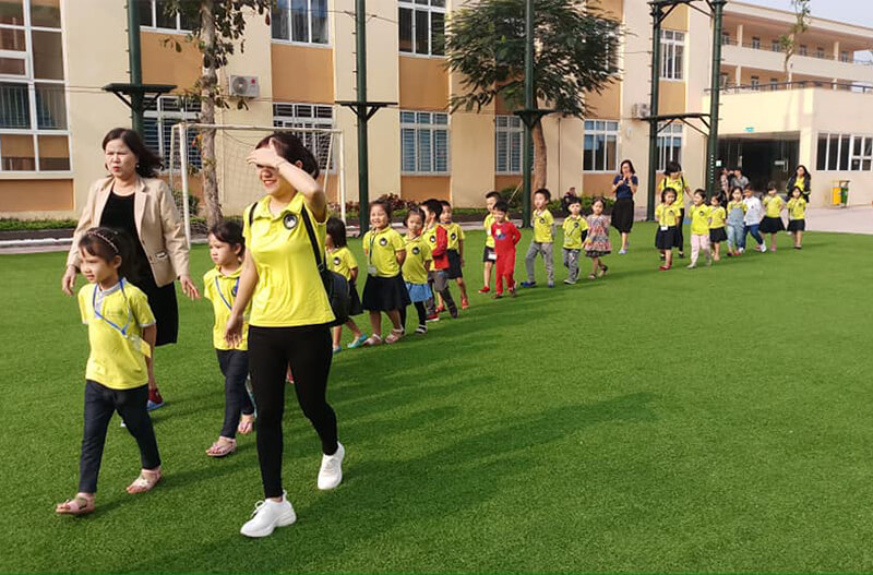 Áo phông đồng phục mầm non Olympia