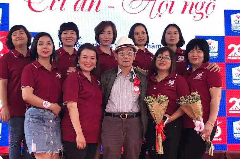 Áo phông họp lớp THPT Hoàng Mai