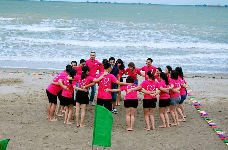 Áo phông đồng phục du lịch mỹ phẩm Thường Xuân