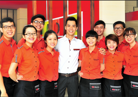 Đồng phục sơ mi nhà hàng J-Sushi