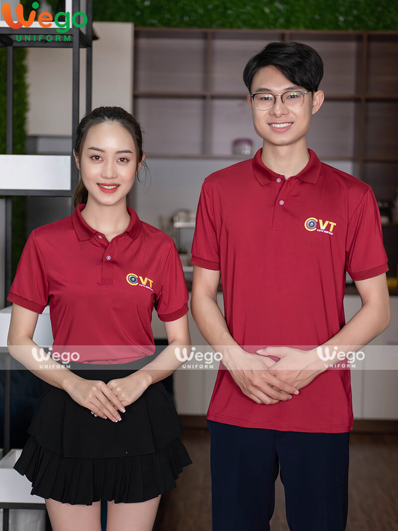 Áo phông đồng phục doanh nghiệp CCTV Services-1