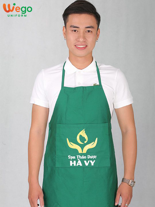 Tạp dề spa thảo mộc Hà Vy TD0001