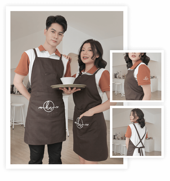 Mẫu tạp dề pha chế mới nhất 