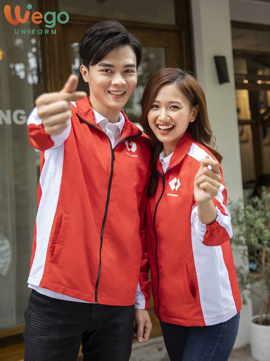 Áo khoác đồng phục ngân hàng đẹp