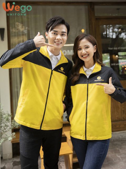 Áo khoác đồng phục nhân viên thế giới di động-2 Áo khoác đồng phục nhân viên thế giới di động-2