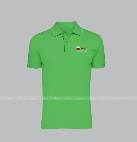 ao-thun-phong-dong-phuc-CT4232 áo phông đồng phục xanh chuối