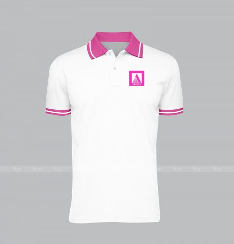 ao-thun-phong-dong-phuc-HH06102 áo phông đồng phục trắng hồng