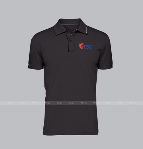 áo phông đồng phục đen trơn