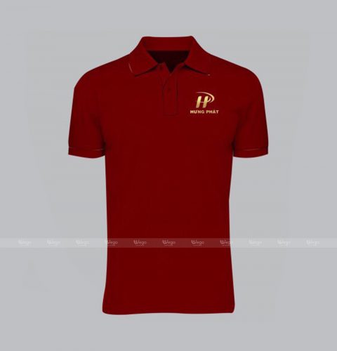 ao-thun-phong-dong-phuc-TT25601 áo polo đồng phục đỏ đô