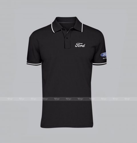 ao-thun-phong-dong-phuc-th19401 áo phông đồng phục đen Ford