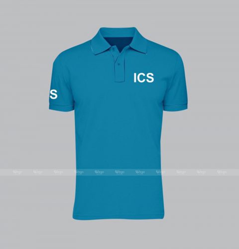 ao-thun-phong-dong-phuc-tt23901 áo phông đồng phục xanh ya