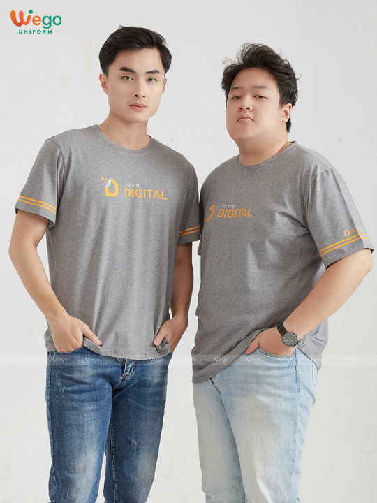 Áo phông đồng phục Dynamic Uniform màu xám