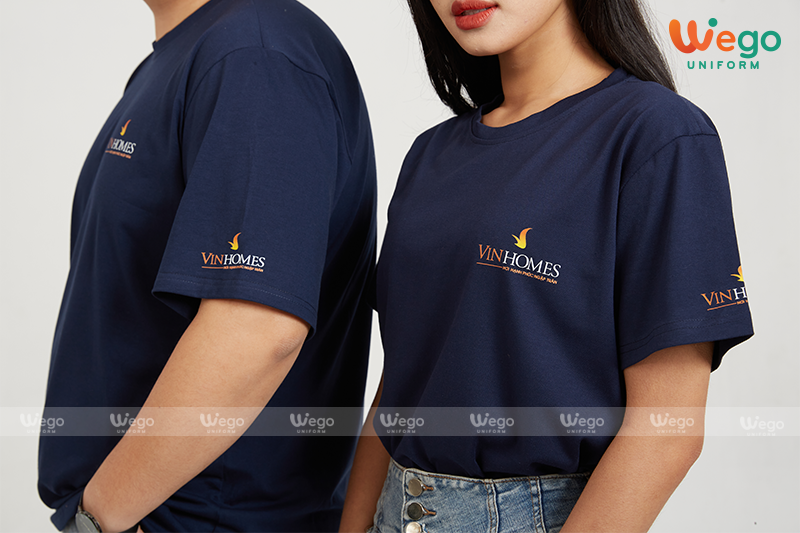 Áo phông đồng phục Dynamic Uniform màu xanh tím than cận