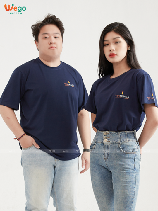 Áo phông đồng phục Dynamic Uniform màu xanh tím than