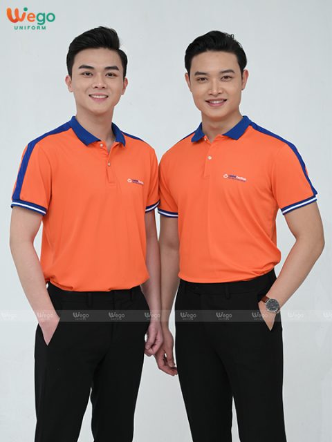 ao-phong-dong-phuc-strong-polo-mau-cam Áo phông đồng phục Strong Polo màu cam
