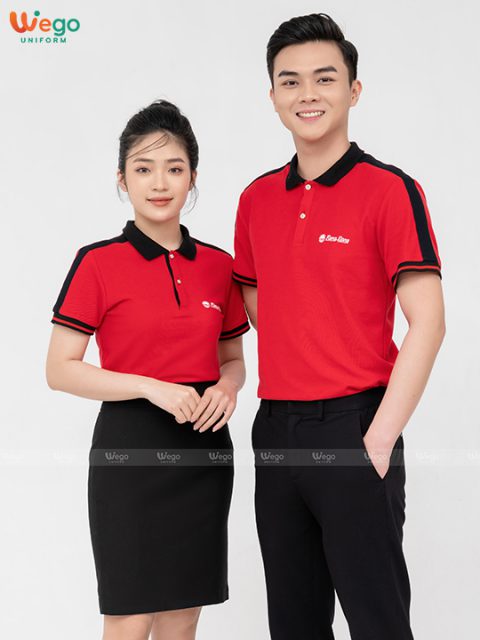 ao-phong-dong-phuc-strong-polo-mau-do Áo phông đồng phục Strong Polo màu đỏ