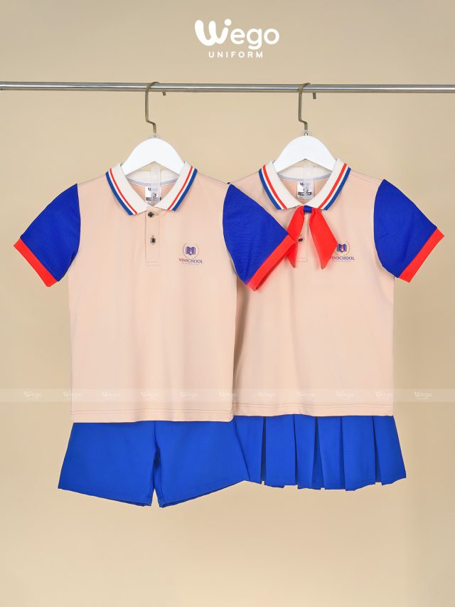 Đồng phục mầm non màu be
