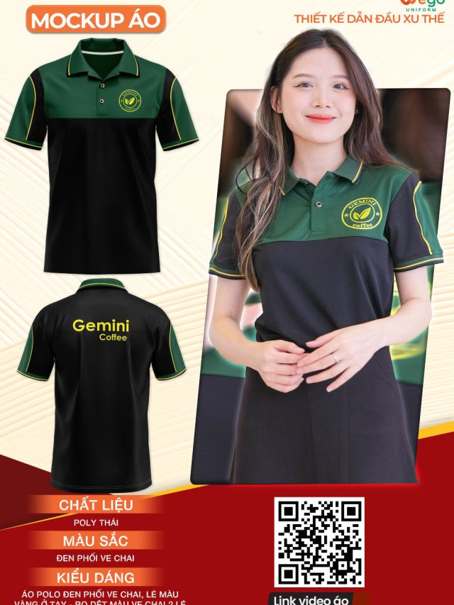 Mẫu đồng phục Gemini Coffee
