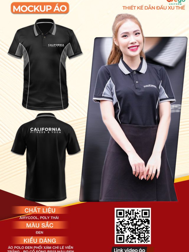 Mẫu đồng phục California Fitness & Yoga