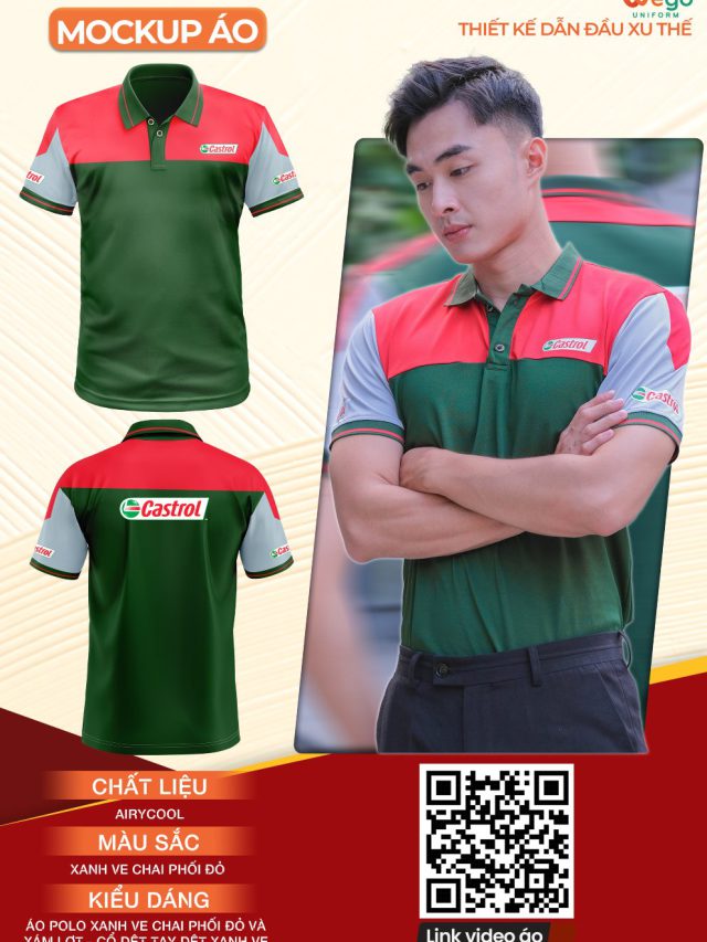 Mẫu đồng phục Castrol