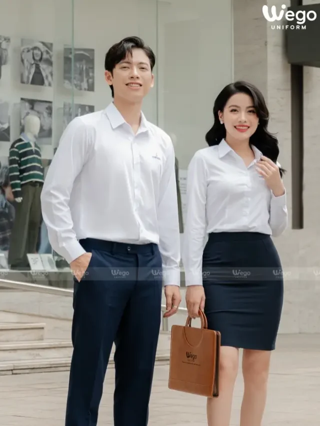 Đồng phục áo sơ mi bamboo Vinpearl
