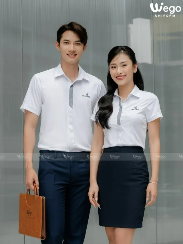 Đồng phục áo sơ mi bamboo Vincons