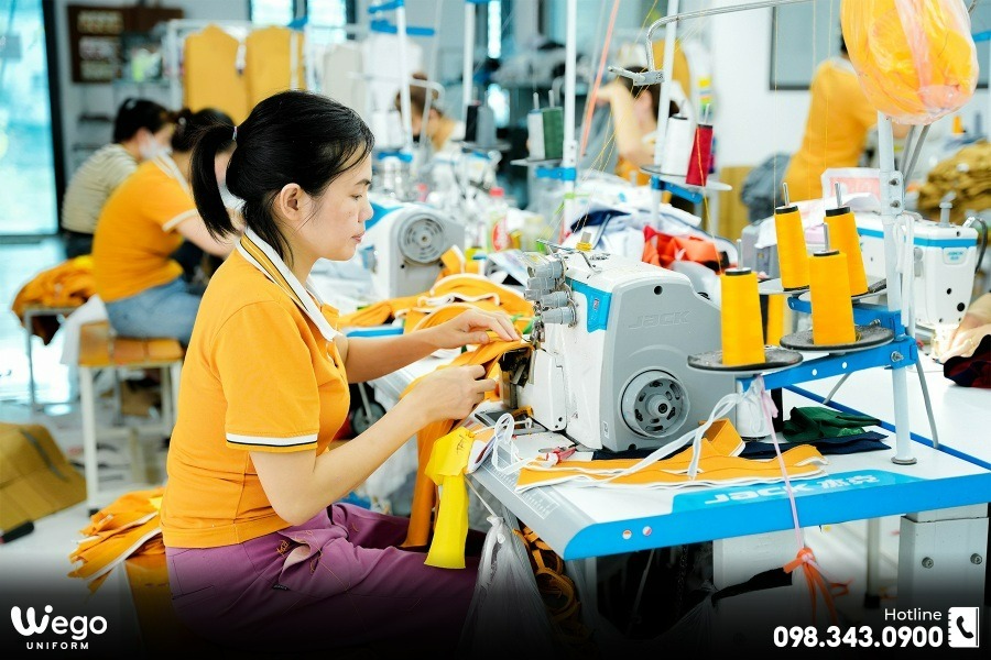 may ao thun dong phuc