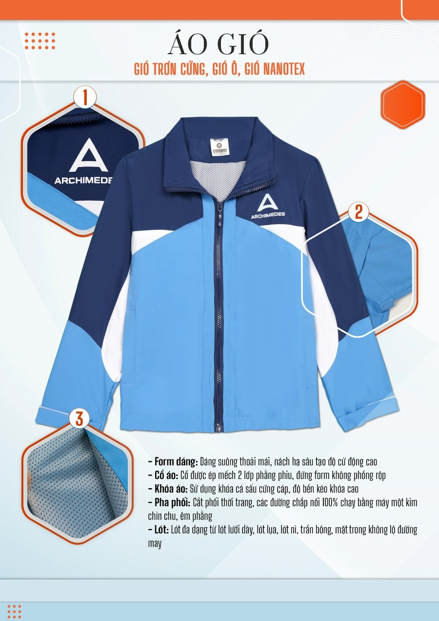 dong phuc hoc sinh Archimedes