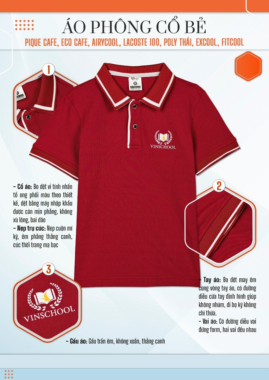 dong phuc hoc sinh Vinschool