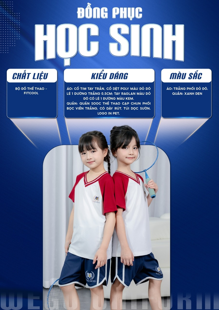 dong phuc hoc sinh Vinschool
