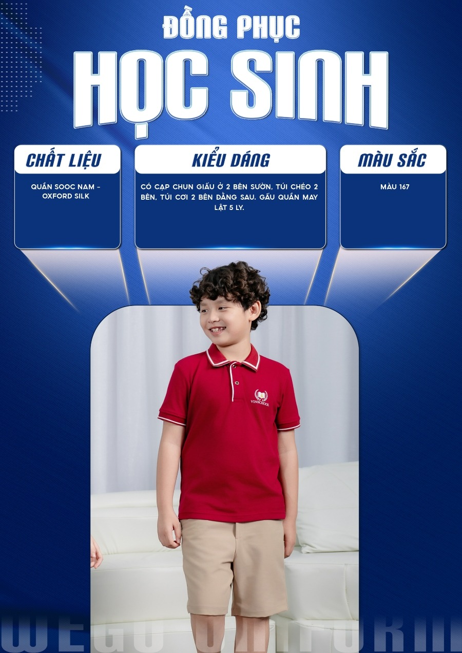 dong phuc hoc sinh Vinschool