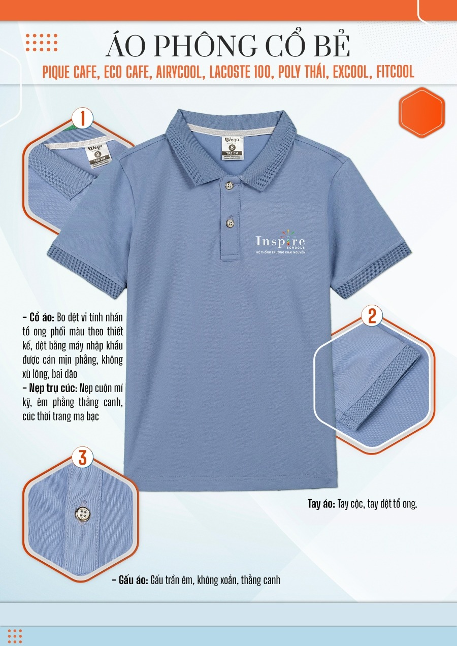 dong phuc hoc sinh inspire