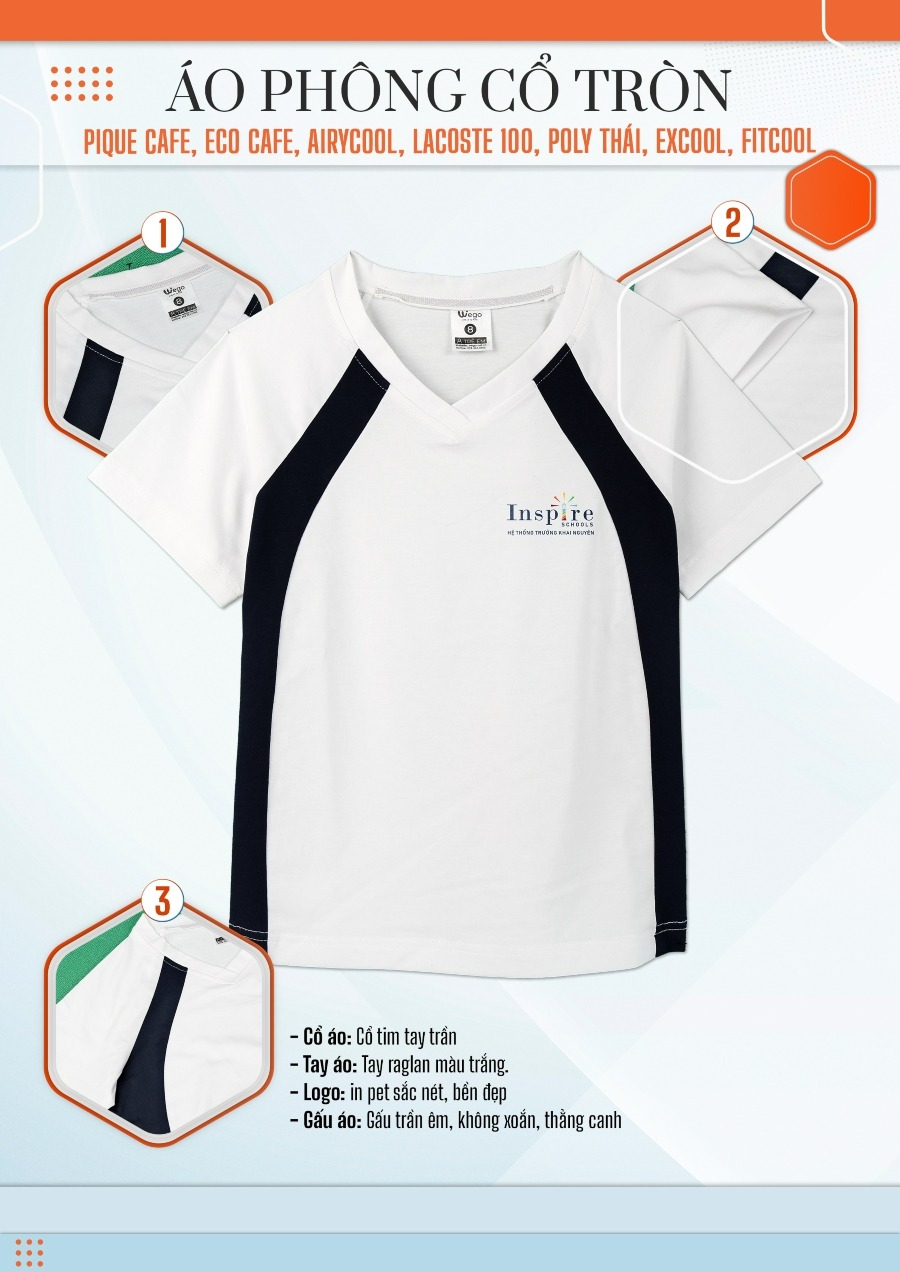 dong phuc hoc sinh inspire